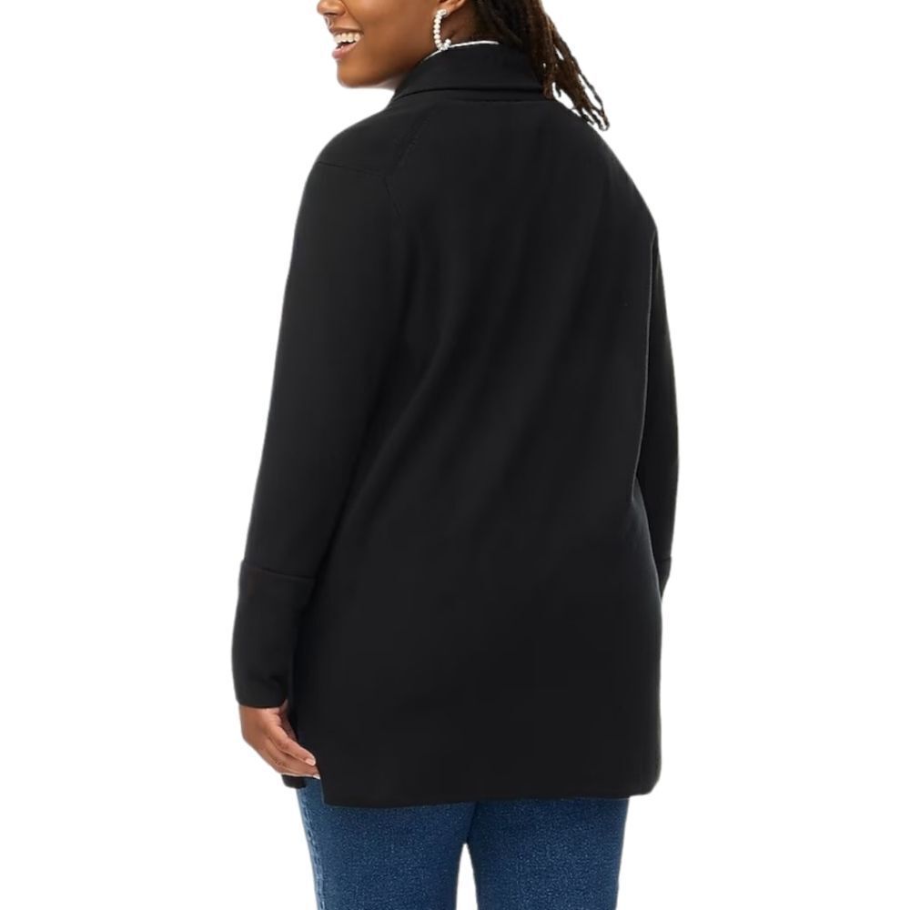 NWT J. Crew Chelsea Sweater Blazer Jacket BA866 women's‎ sz M in Black NEW - Picture 2 of 9